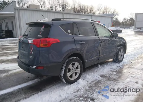 2013 Toyota Rav4 Xle from USA, damaged, VIN JTMRFREVXDD005140